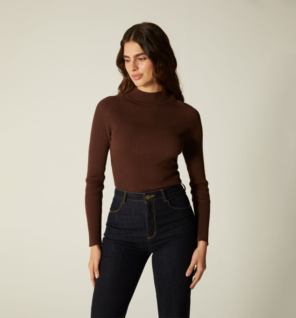 Buzo tejido manga larga