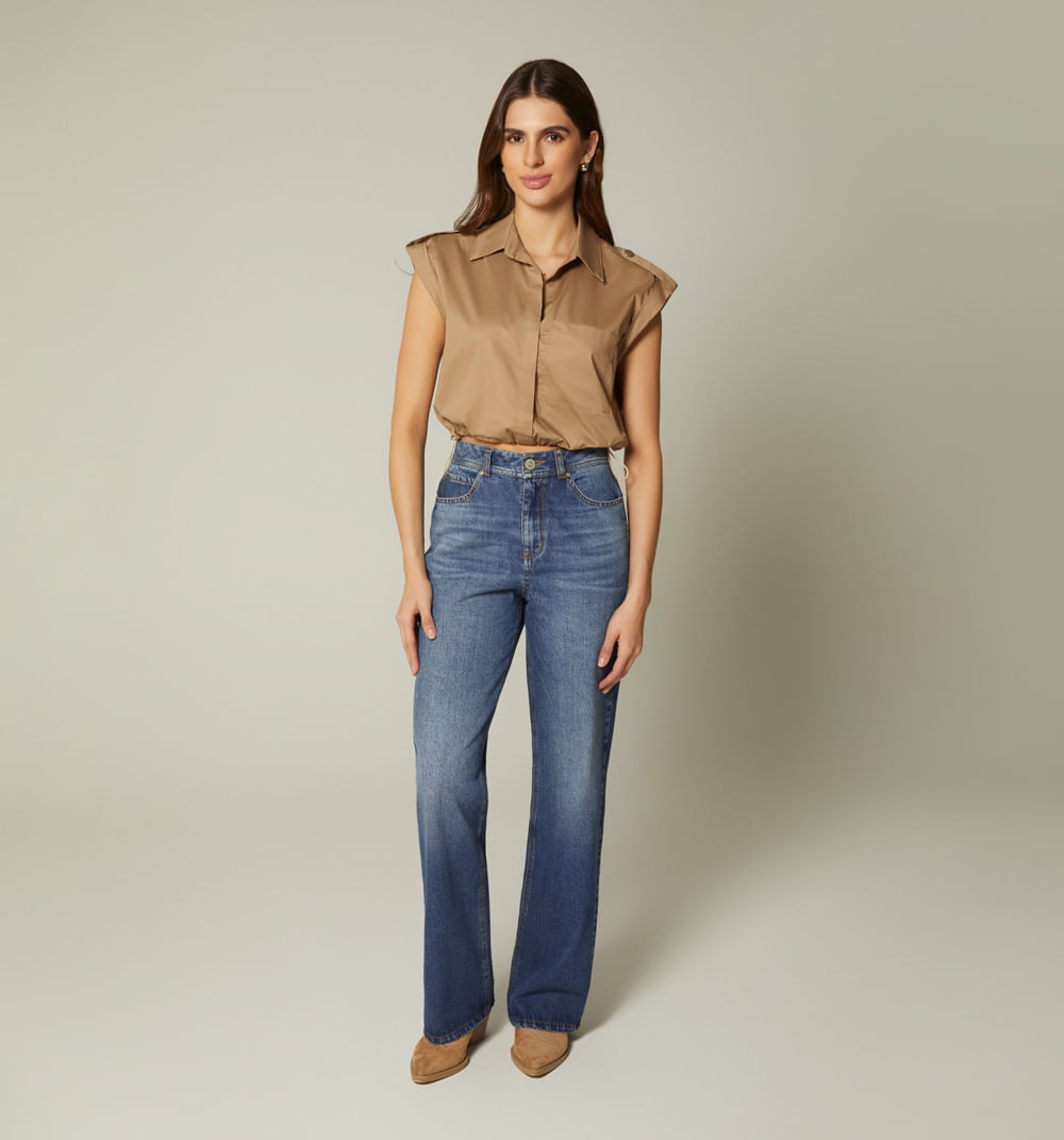 Camisera sisa con elastico
