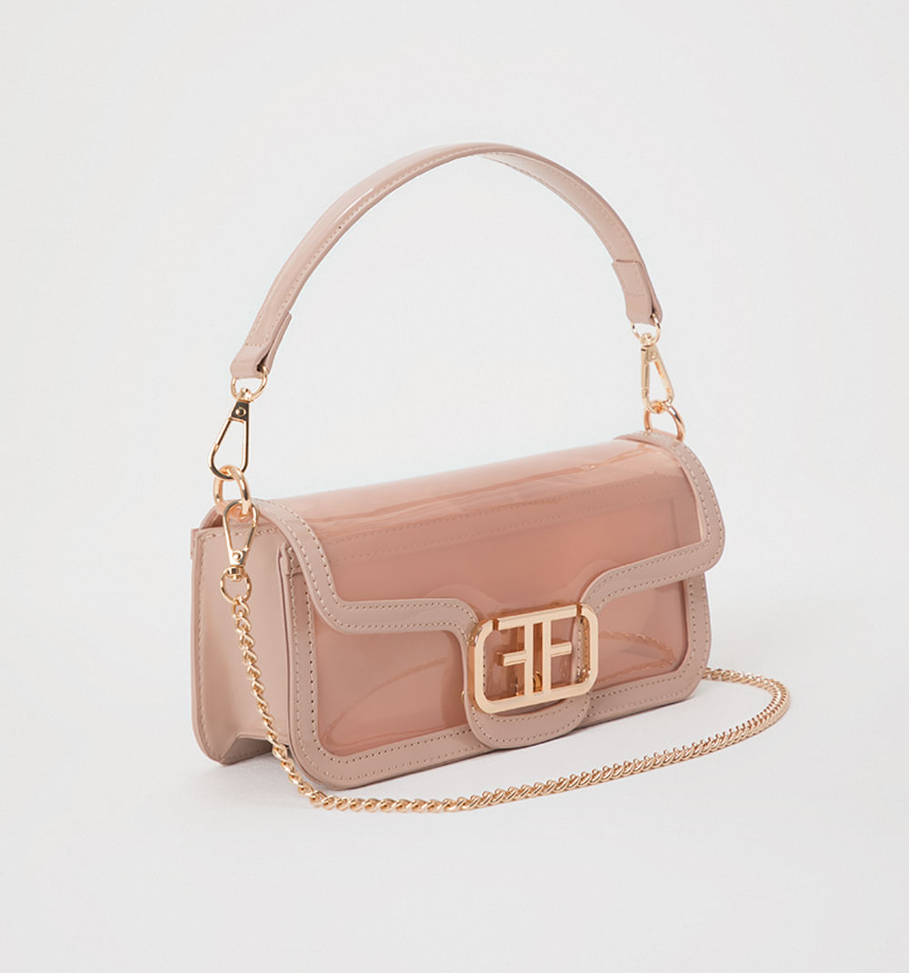 Bolso de mano translucido