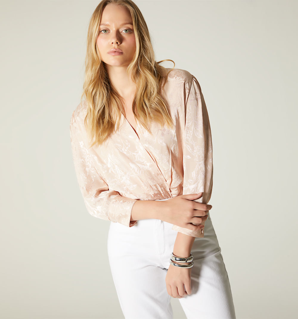 Cami body cruzado