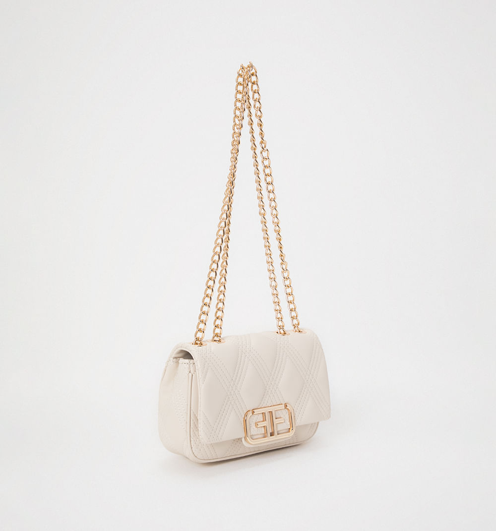 Bolso manos libre con herraje ff