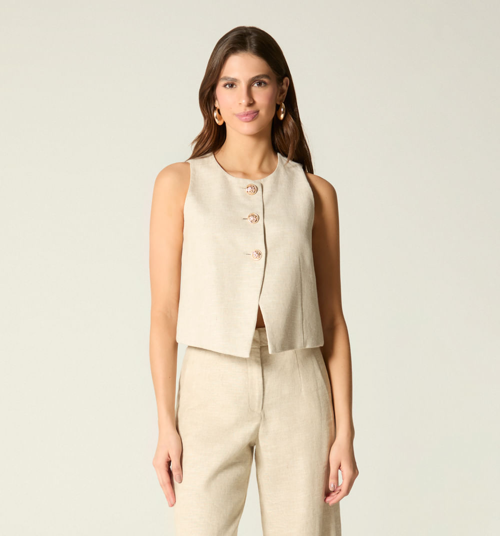 Blusa sisa con botones