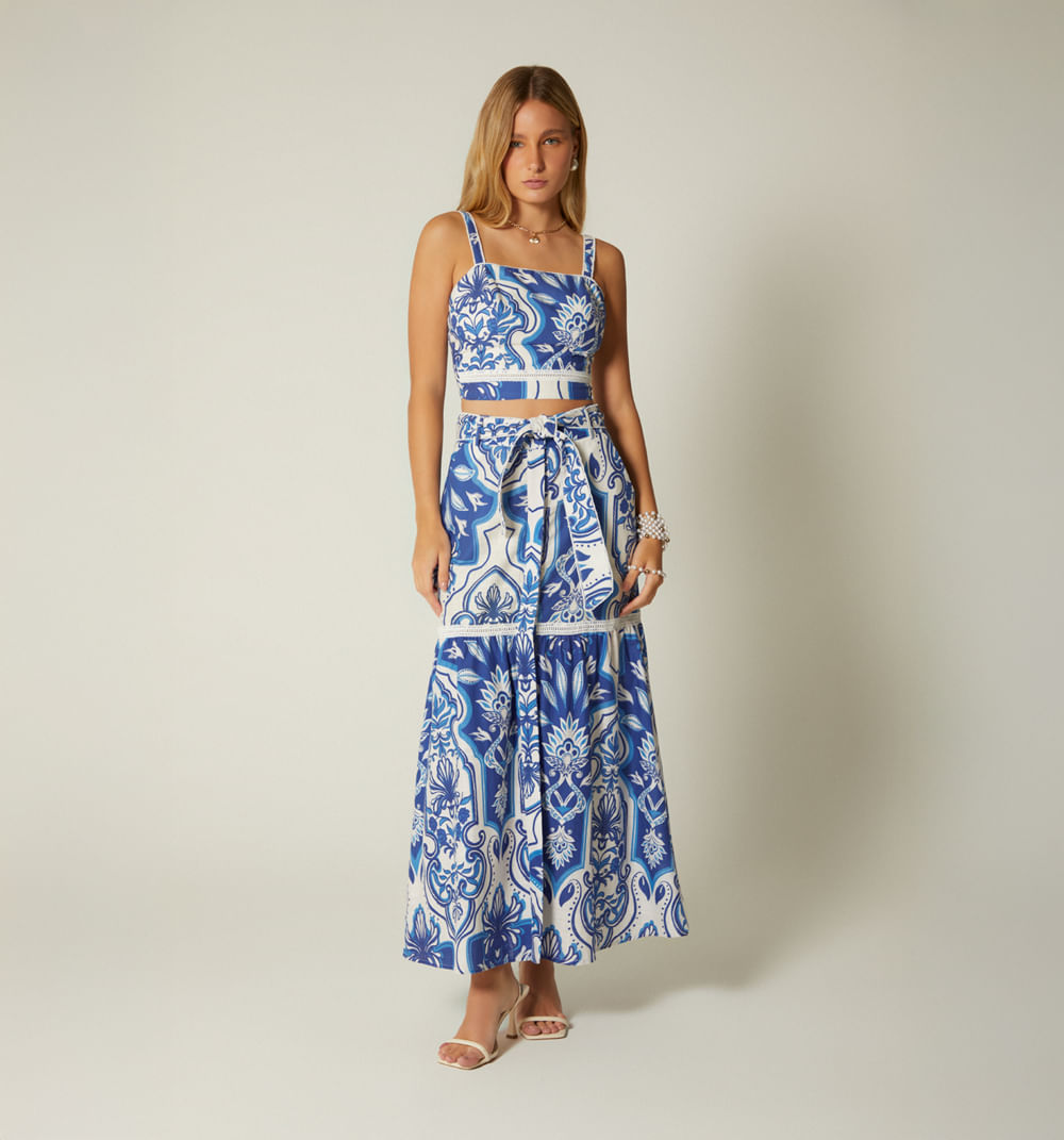 Blusa tiras