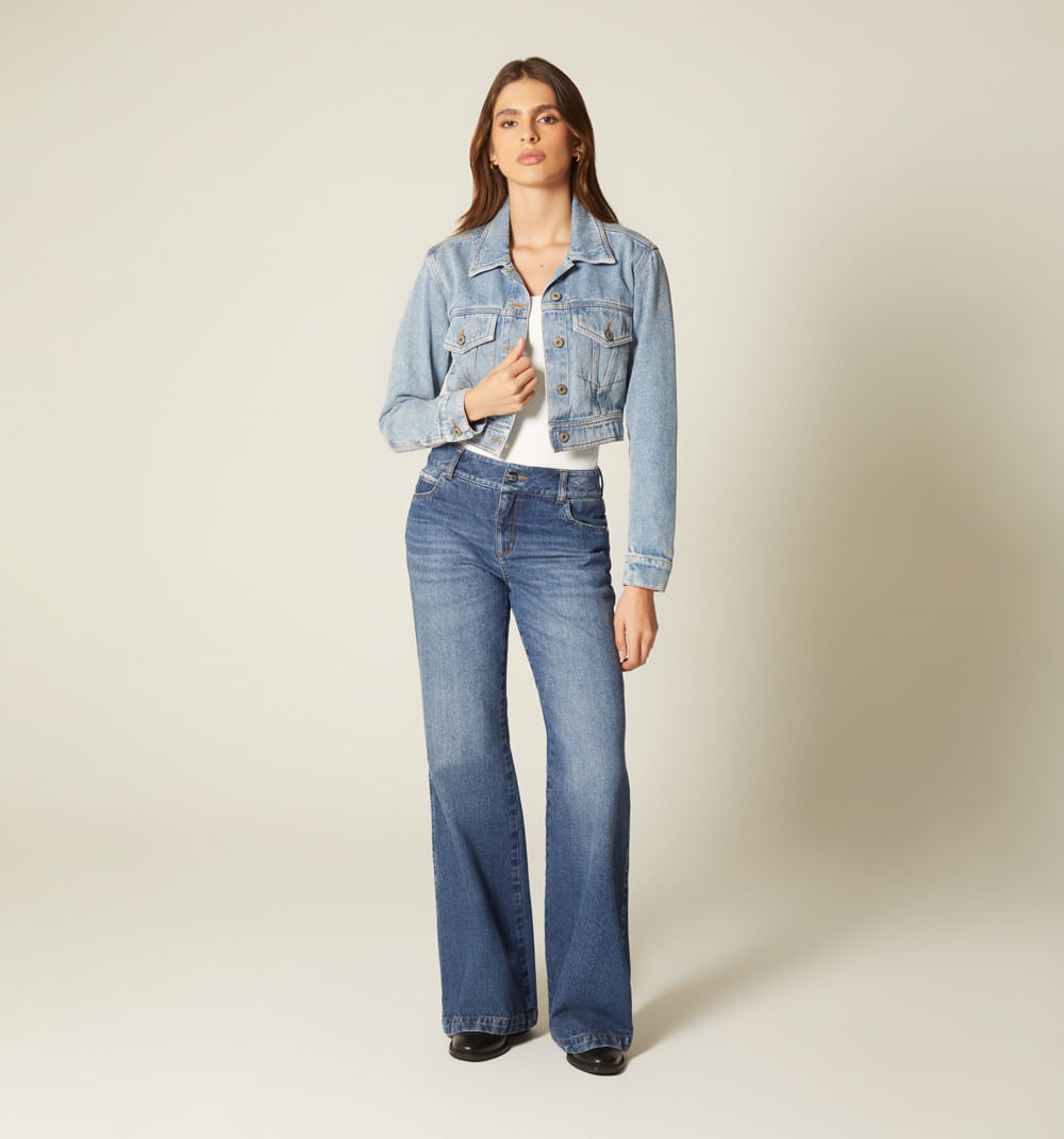 Chaqueta corta clasica  para mujer