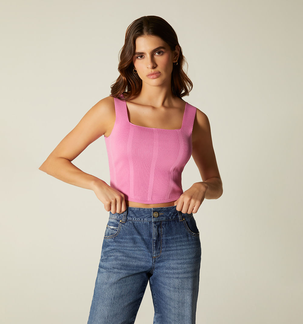 Blusa tiras basica