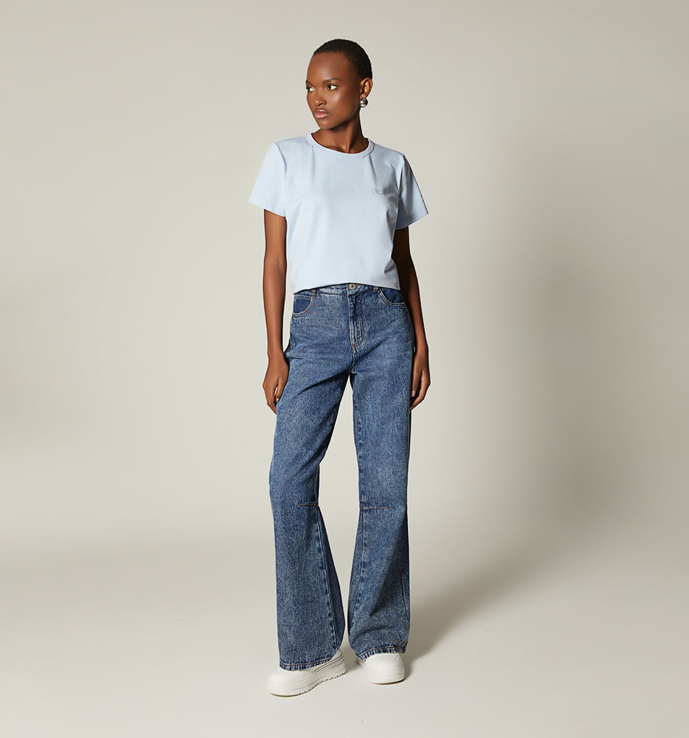 Camiseta manga corta basic