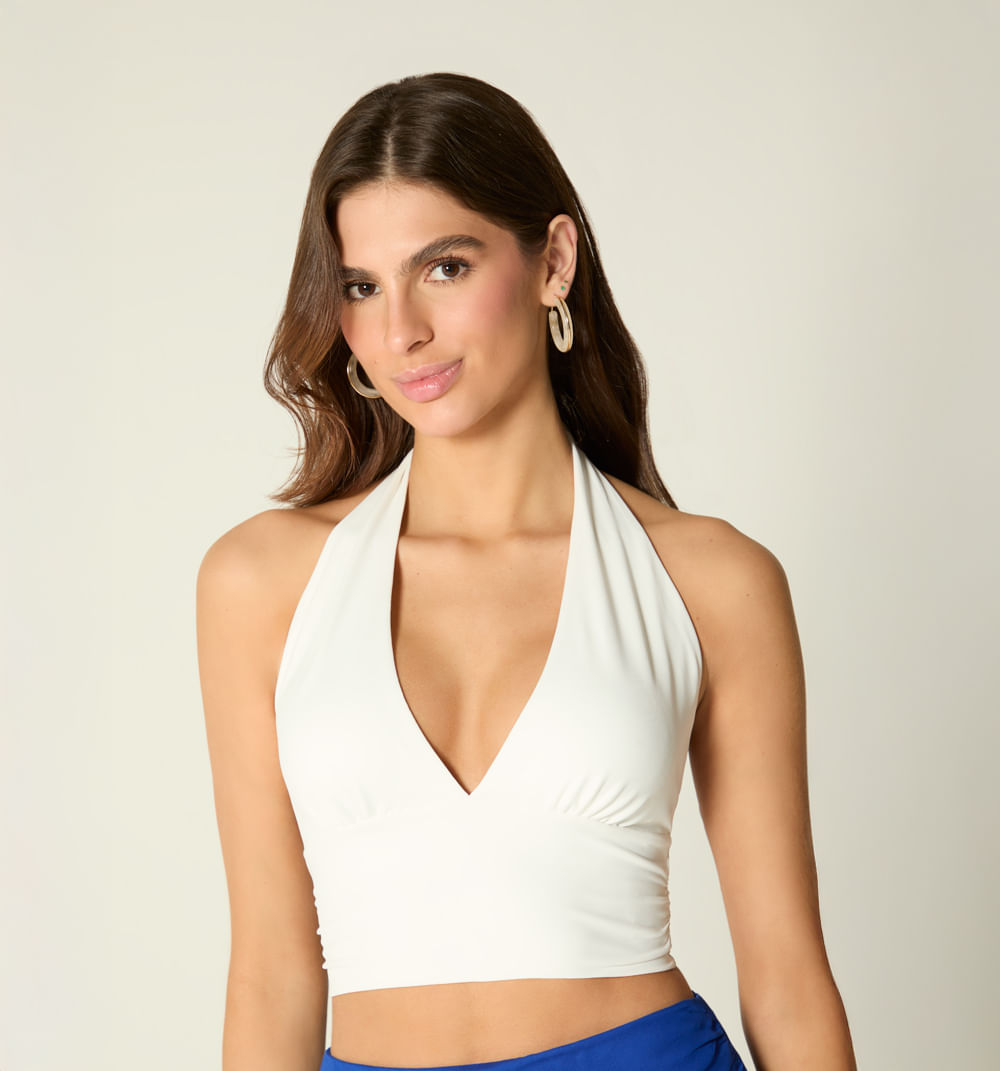 Blusa halter