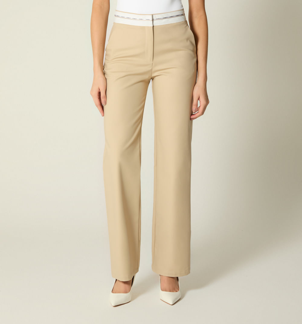Pantalon tiro alto