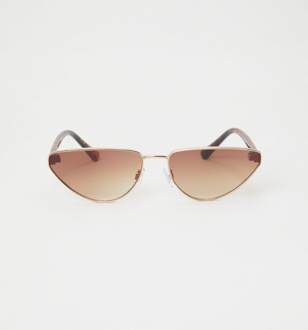 Gafas ojo de gato marco metalico