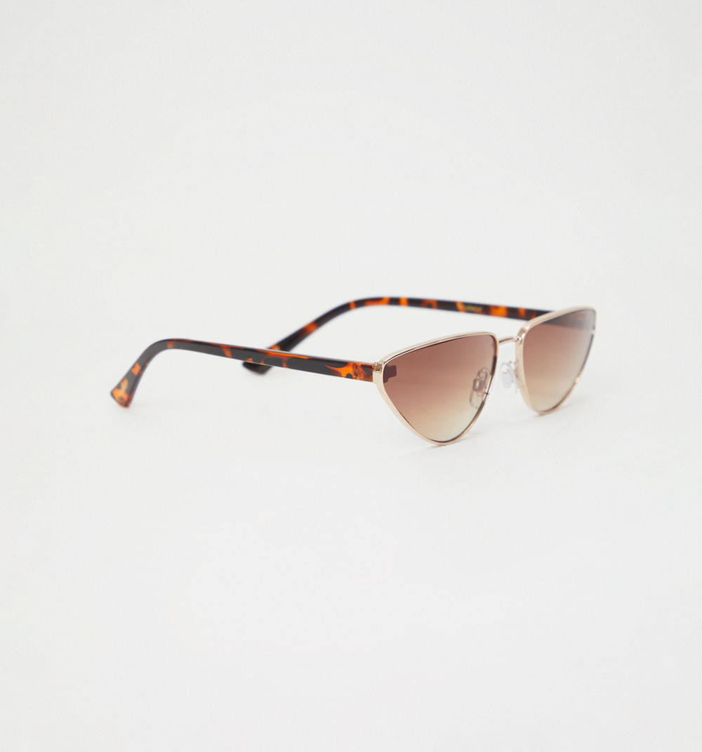 Gafas ojo de gato marco metalico