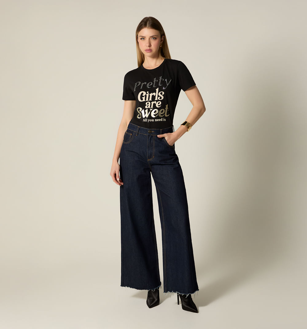 Camiseta estampado hot fix