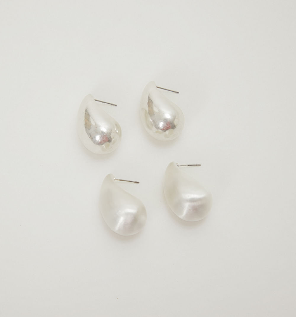 Aretes gota set x2