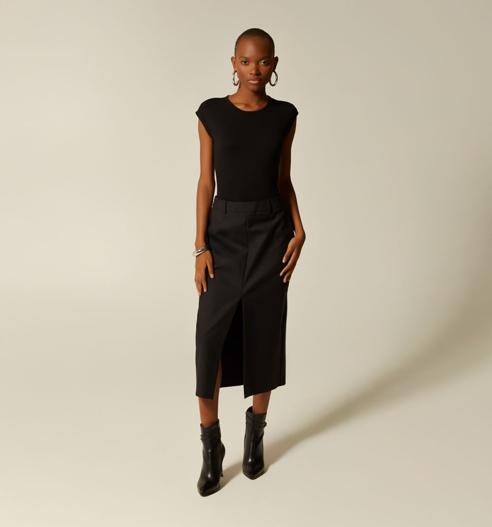 Body manga japonesa escote espalda