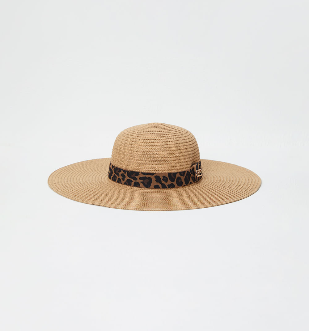 Sombrero pava banda animal