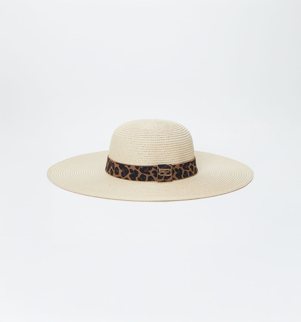Sombrero pava banda animal