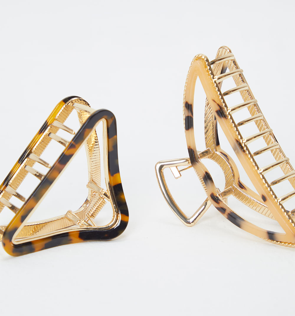 Pinza de pelo animal set x2