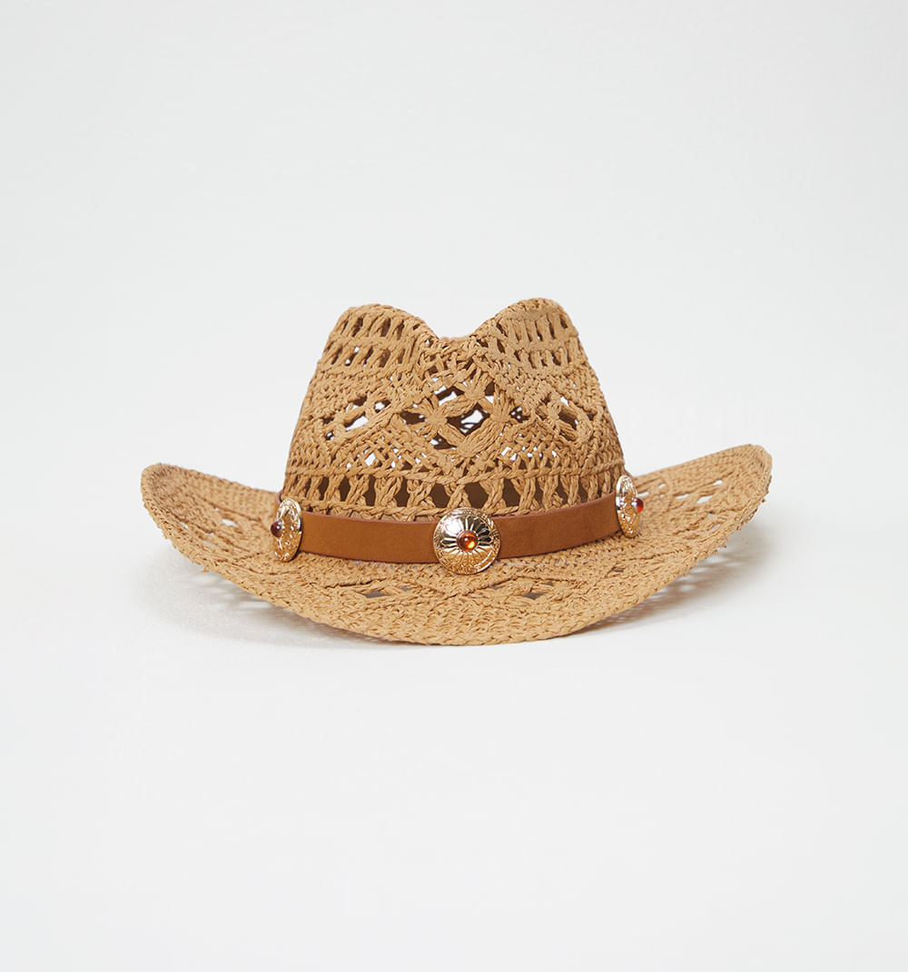 Sombrero vaquero calado