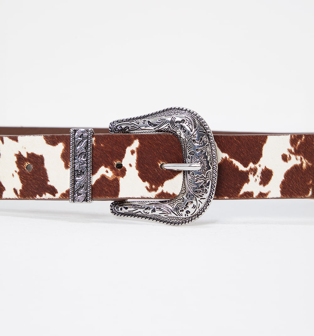 Correa pelo estampado animal