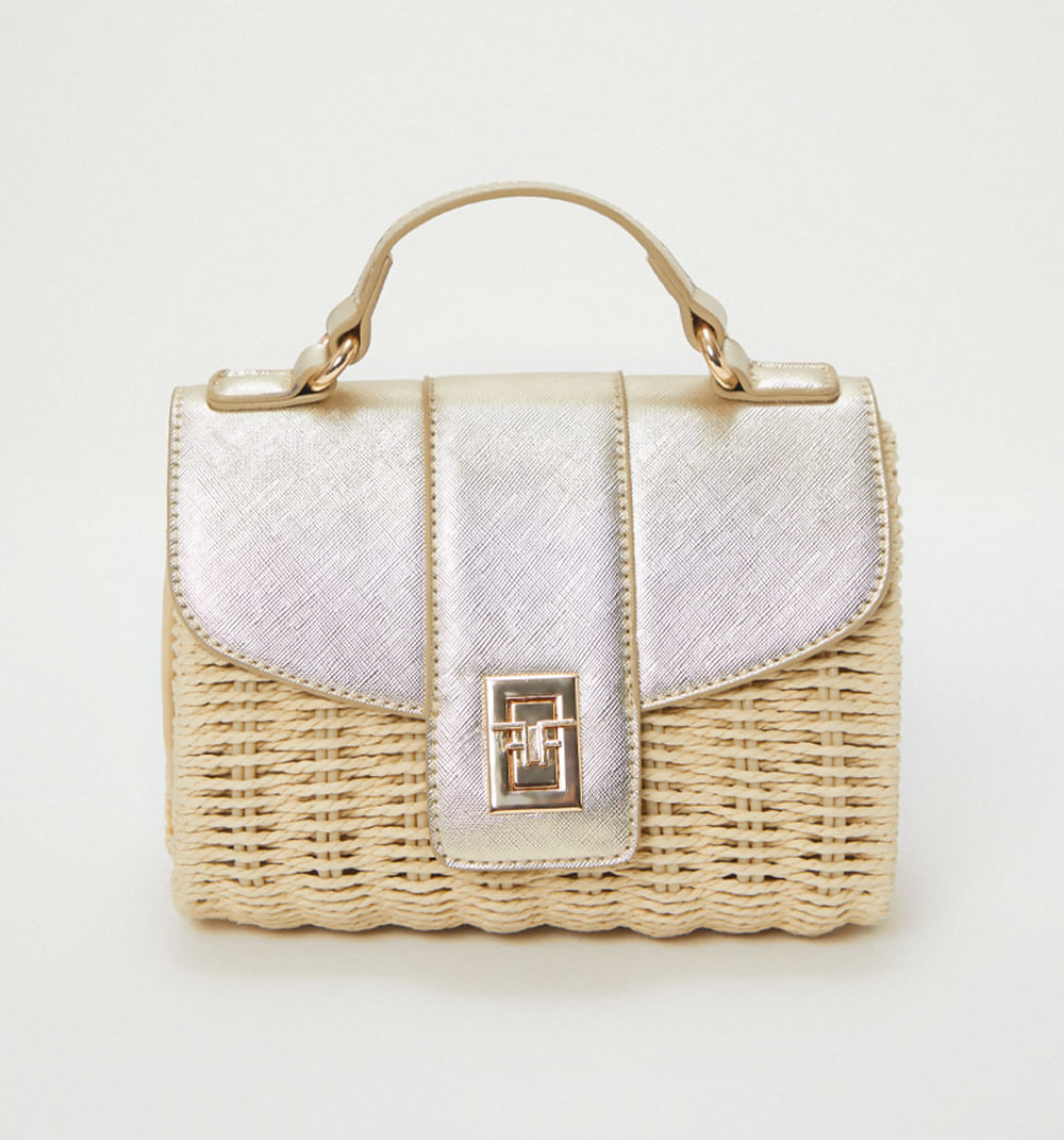 Bolso manos libres tipo canasta