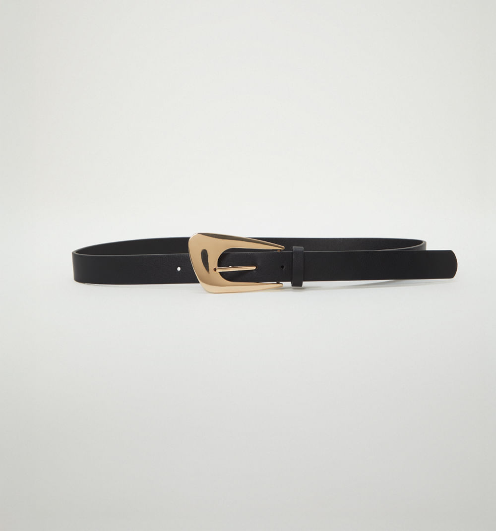 Correa hebilla geometrica