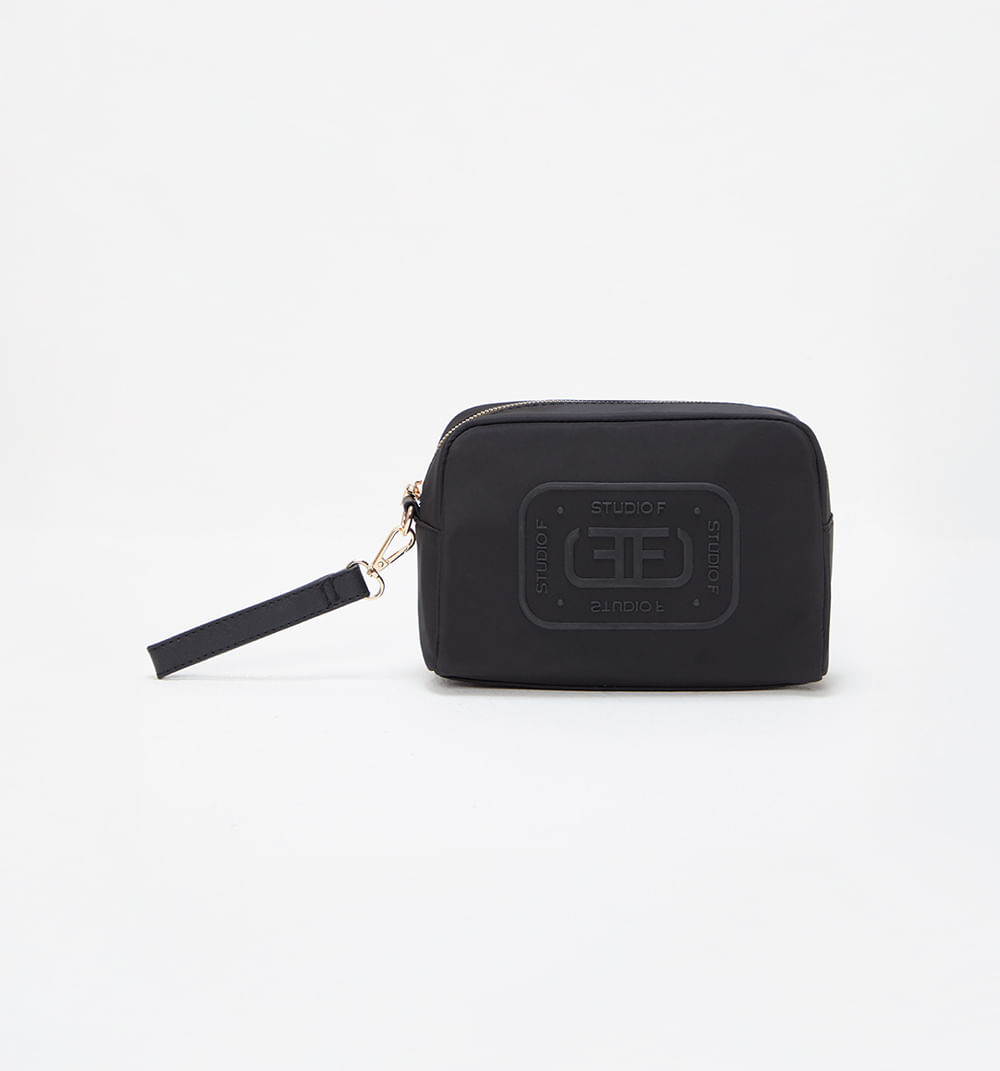 Cosmetiquera logo doble f