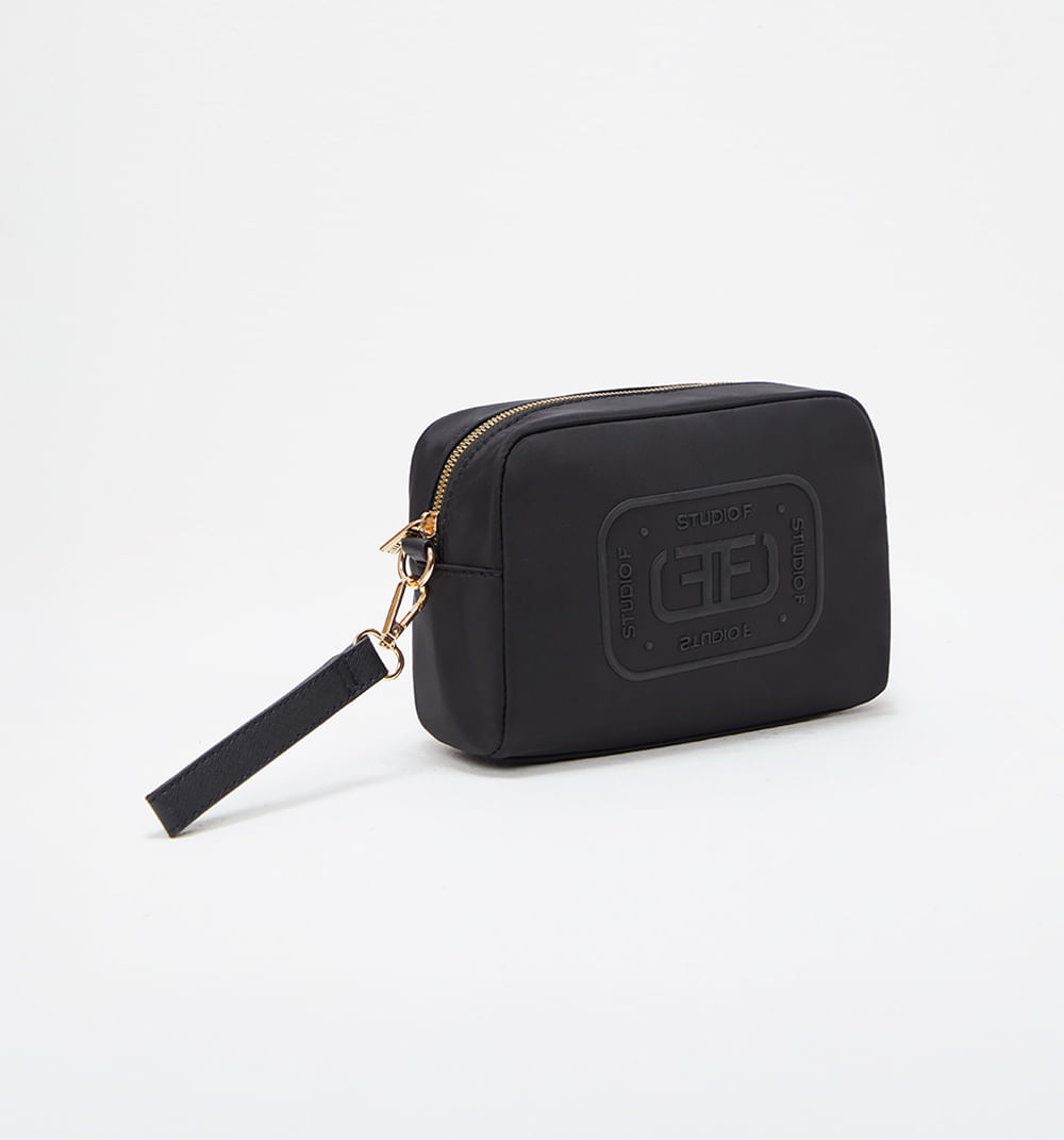 Cosmetiquera logo doble f