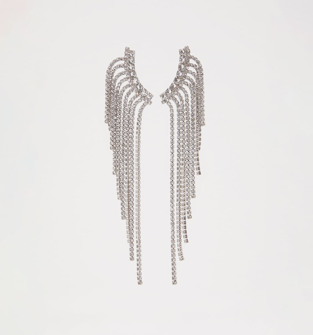 Aretes cascada cristales