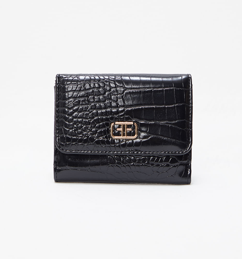 Billetera croco tipo monedero