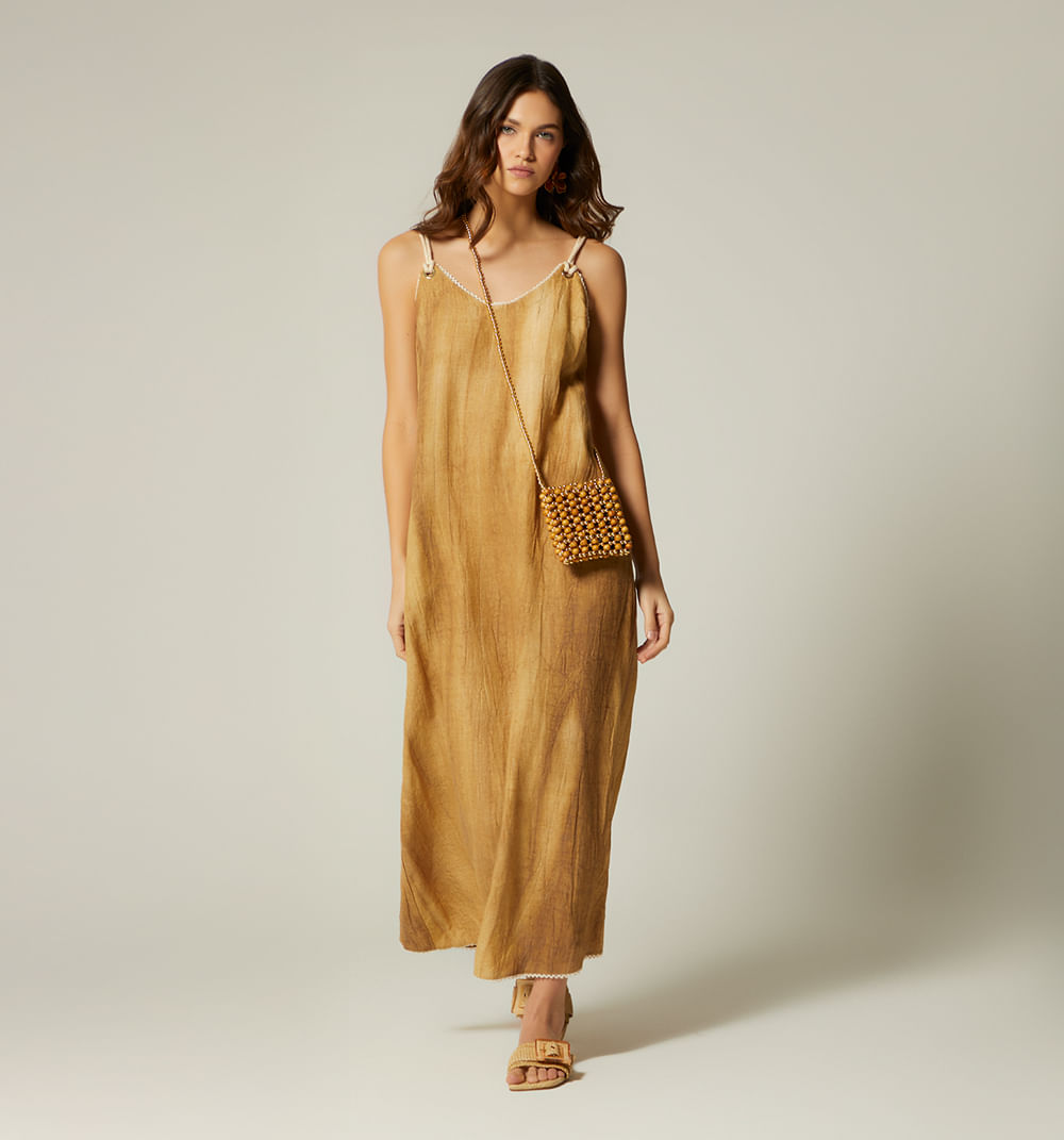 Vestido largo vaporoso