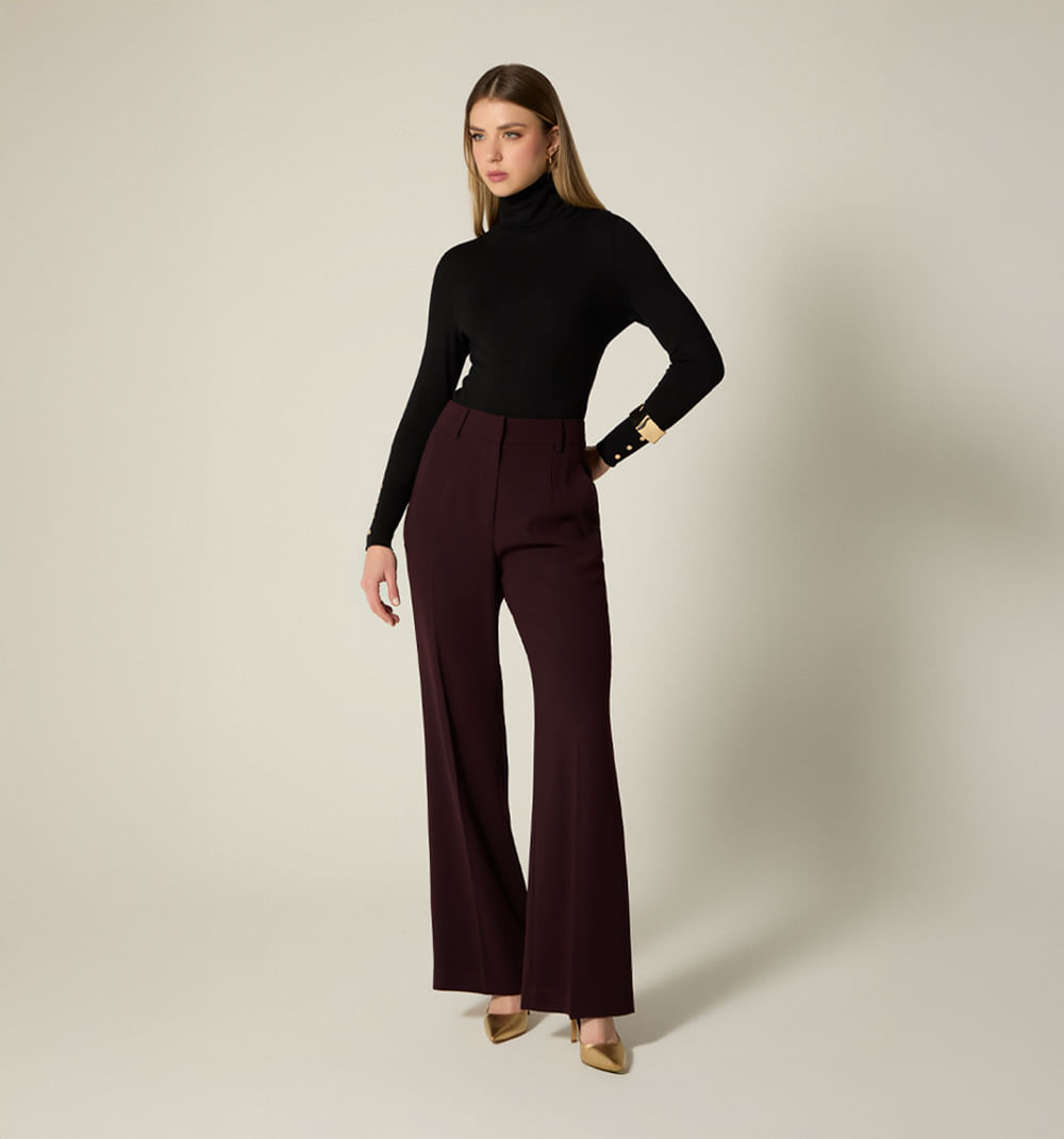 Pantalón tiro recto