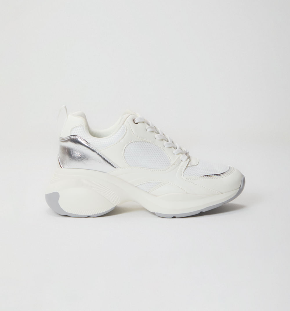 Tenis combinacion de materiales