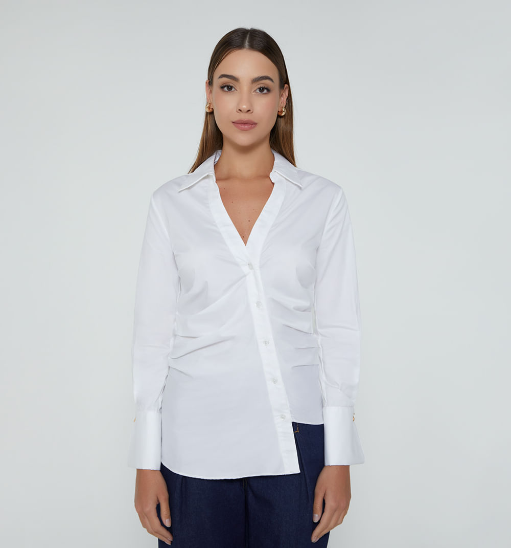 Camisera manga larga puño con mancornas