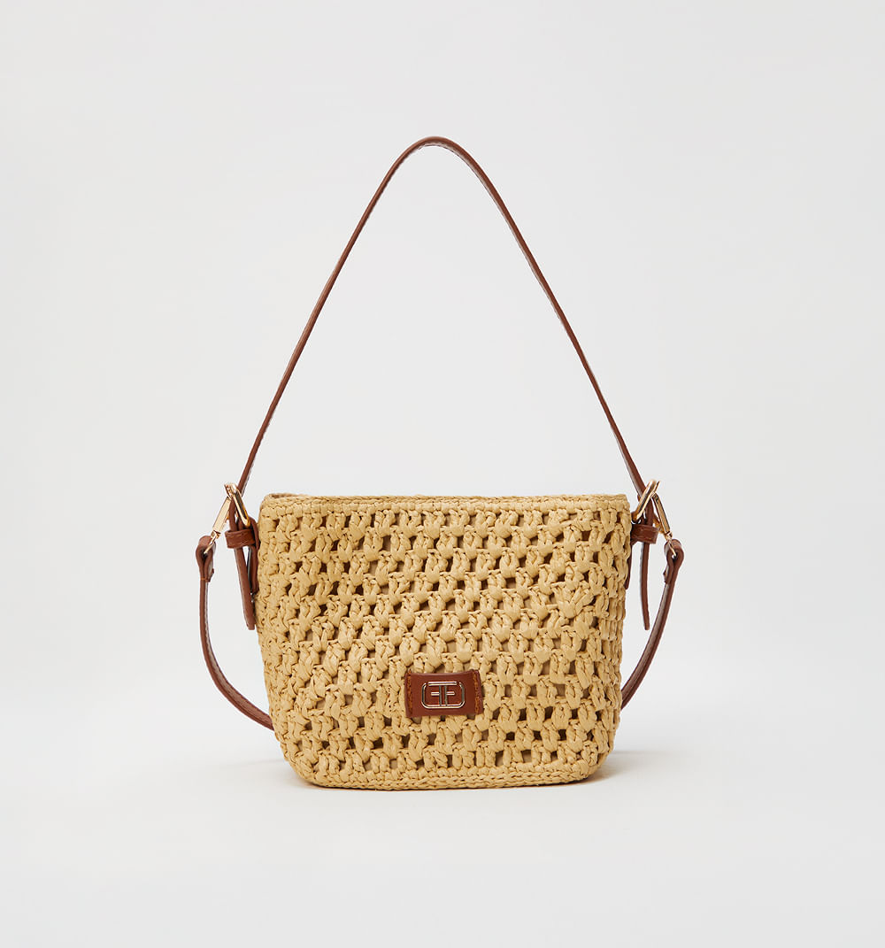 Bolso orgánico tejido crochet