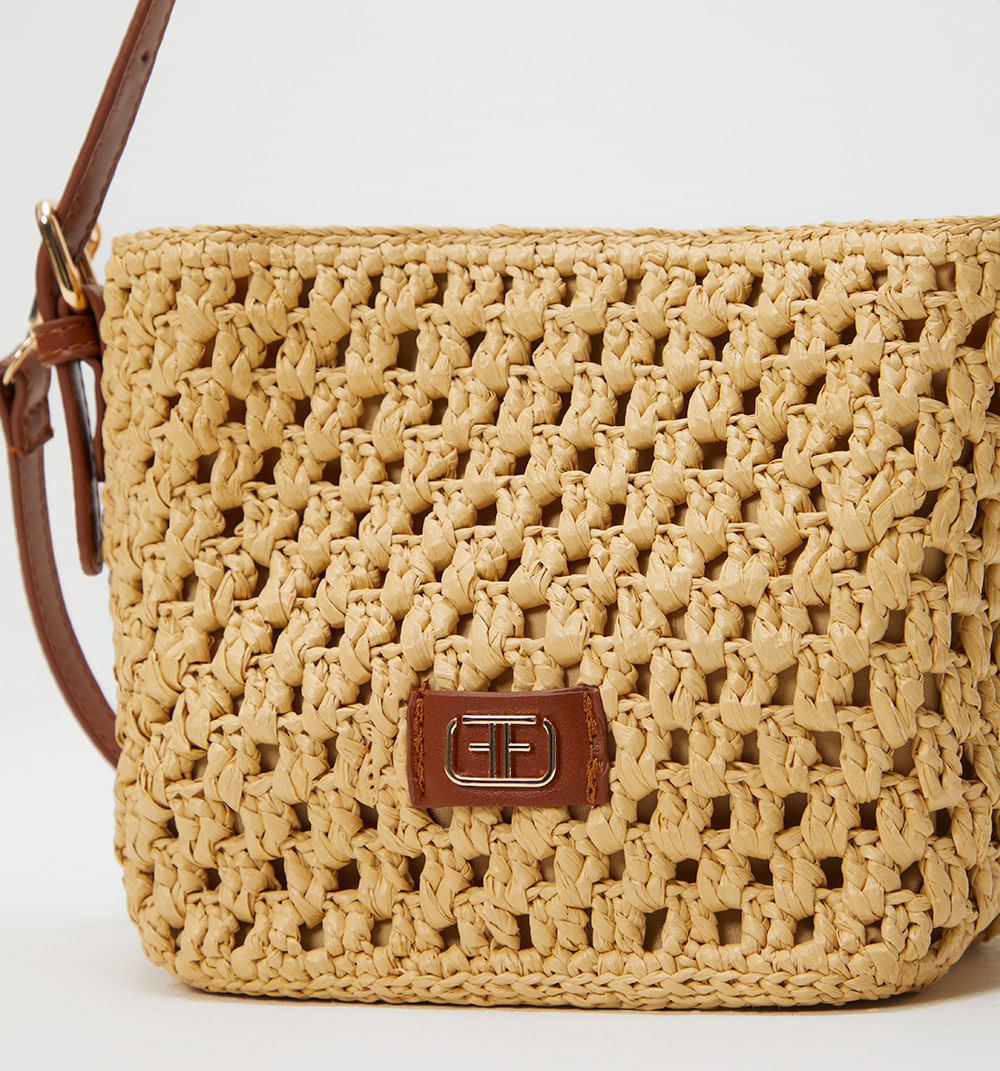 Bolso orgánico tejido crochet