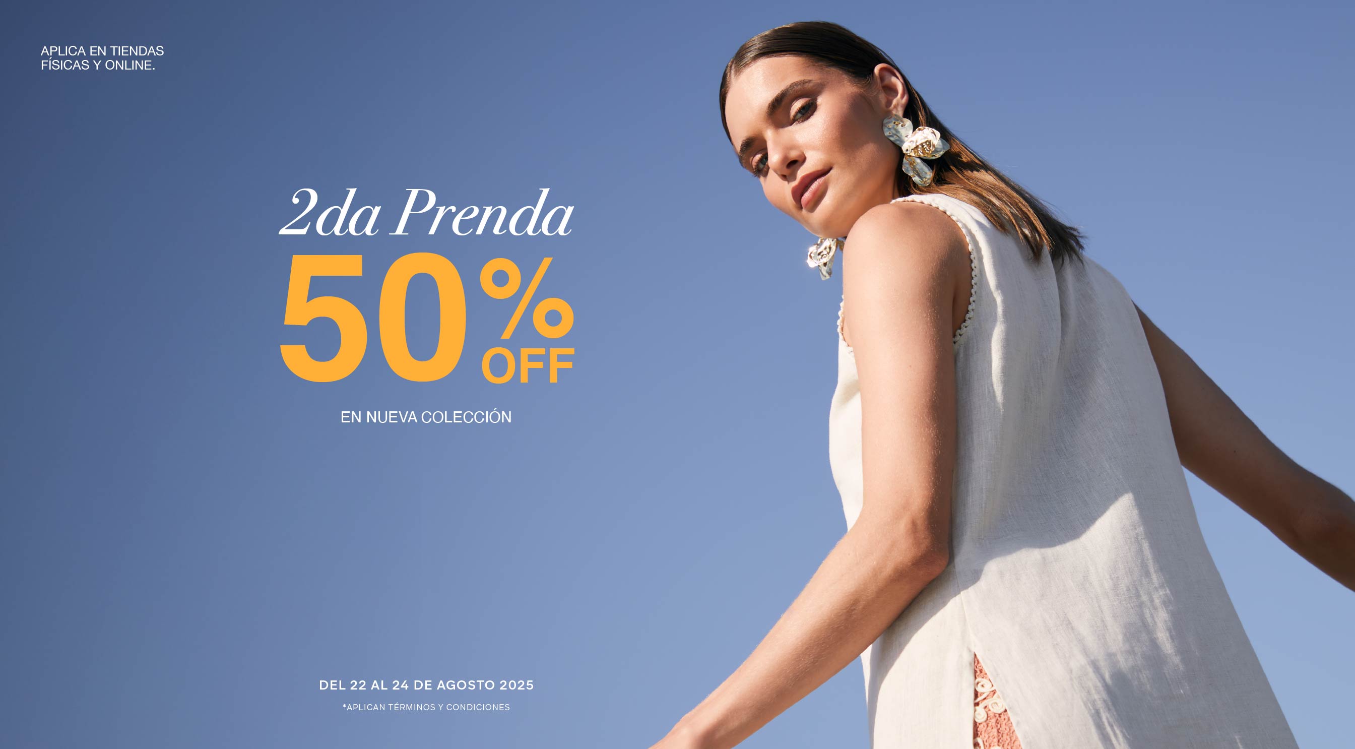 2da prenda al 50% nueva colección | Studio F Panamá​