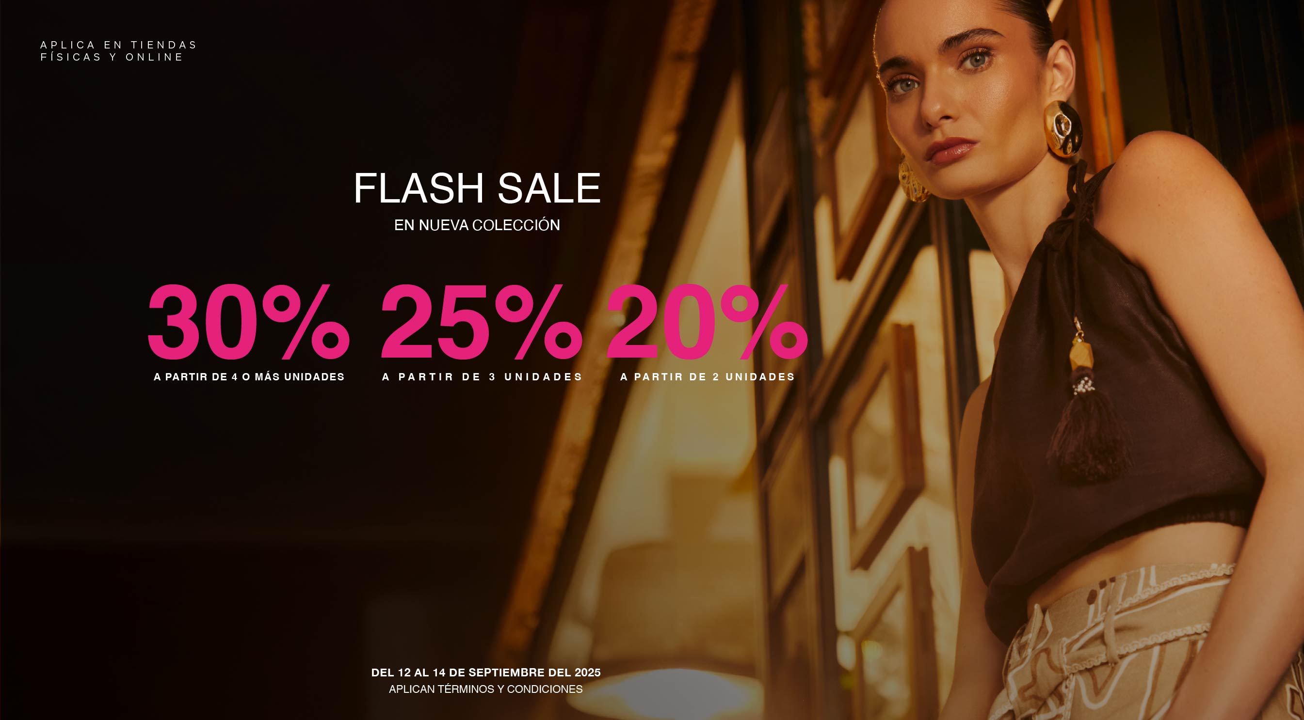 Flash sale escalonado | Studio F Panamá​